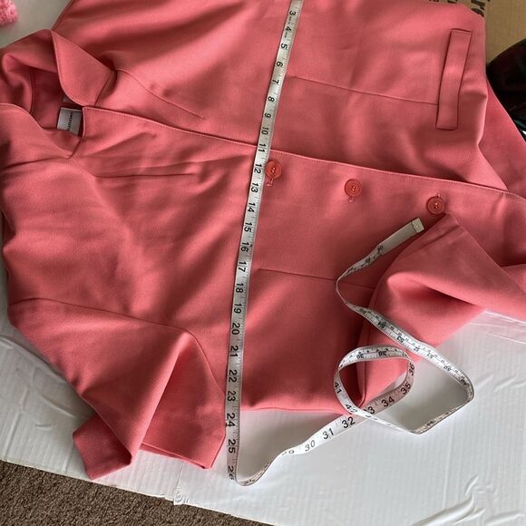 Alfred andDunner three button jacket, blazer pink size 18 - Picture 4 of 7